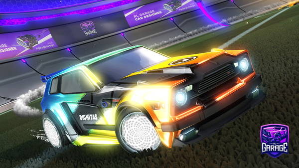 A Rocket League car design from REEZYNova