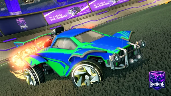 A Rocket League car design from SykikRL