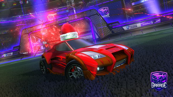 A Rocket League car design from Iclaps