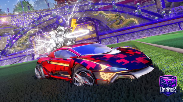 A Rocket League car design from Silverdragon0507