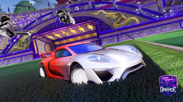 A Rocket League car design from VUXY12