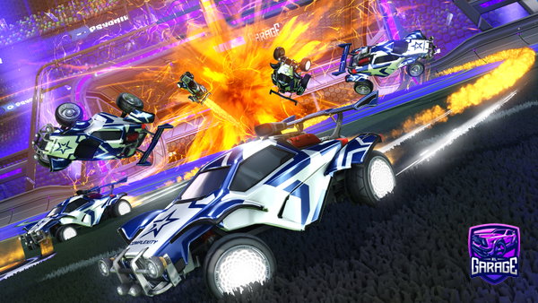 A Rocket League car design from dsh_