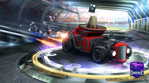 A Rocket League car design from XD_Capitan_Legnata