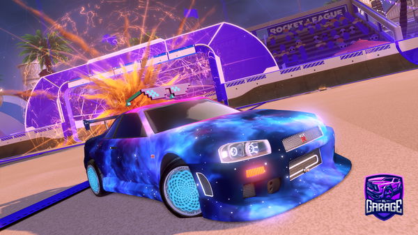 A Rocket League car design from Dekuleaf