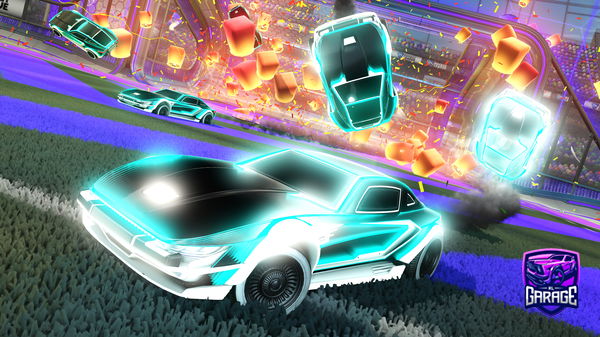 A Rocket League car design from LUCR4FT