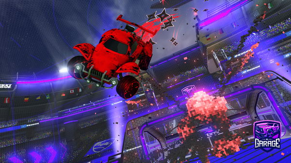 A Rocket League car design from mentogang