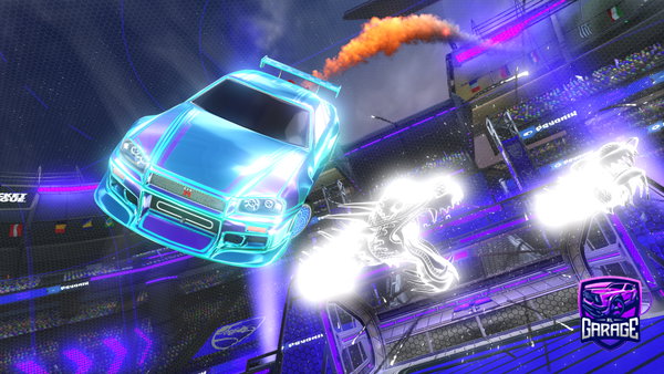 A Rocket League car design from Y0SSEF
