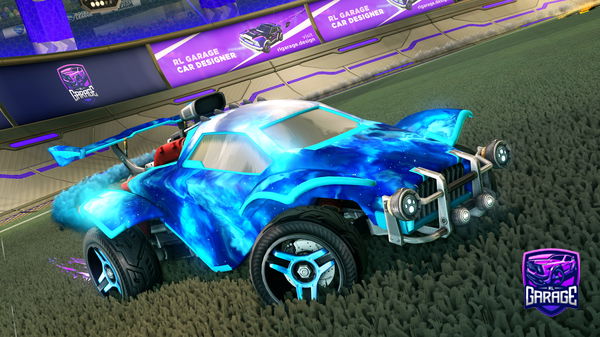 A Rocket League car design from qX__2N