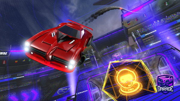 A Rocket League car design from PK_nightking_09