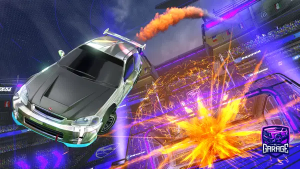 A Rocket League car design from zeerf
