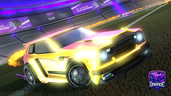 A Rocket League car design from Clemioby