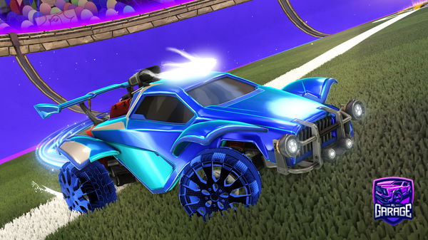 A Rocket League car design from A_JZR