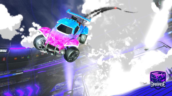 A Rocket League car design from Fuorpulse