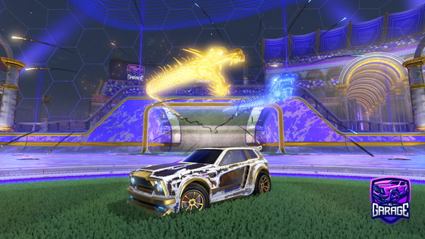 A Rocket League car design from steben