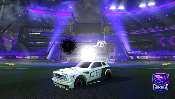 A Rocket League car design from stampy276