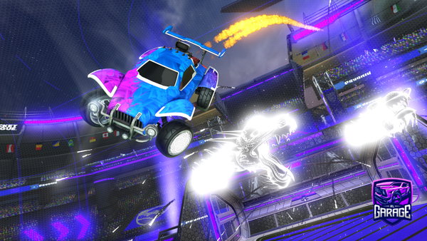 A Rocket League car design from Xxcullen__