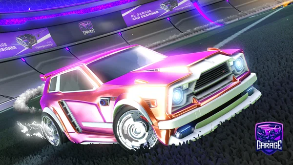 A Rocket League car design from Hudsonite