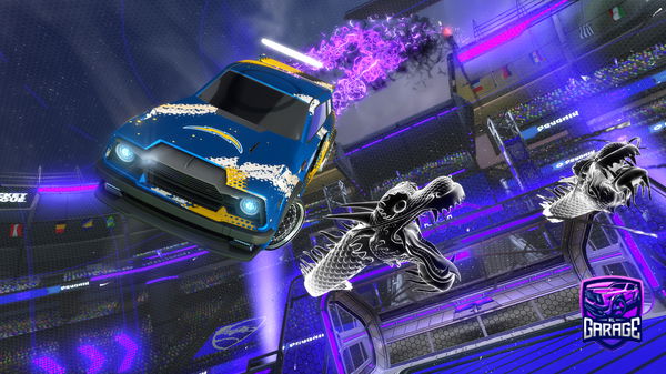 A Rocket League car design from LAthesaint