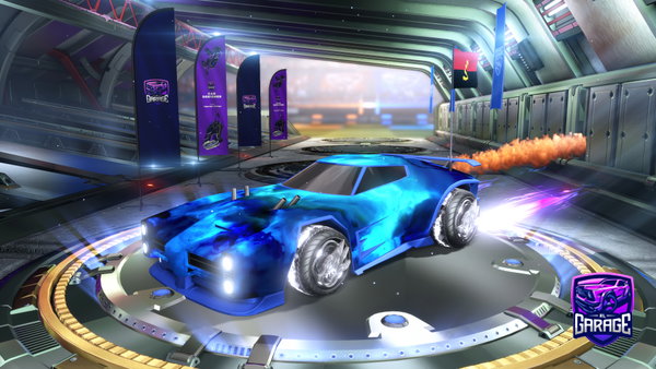 A Rocket League car design from Riquezz11