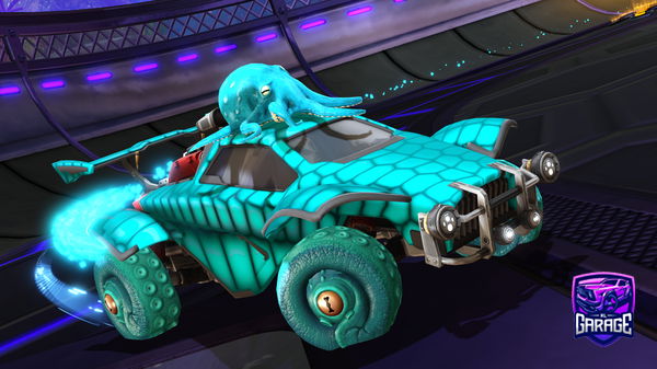 A Rocket League car design from Misha76_