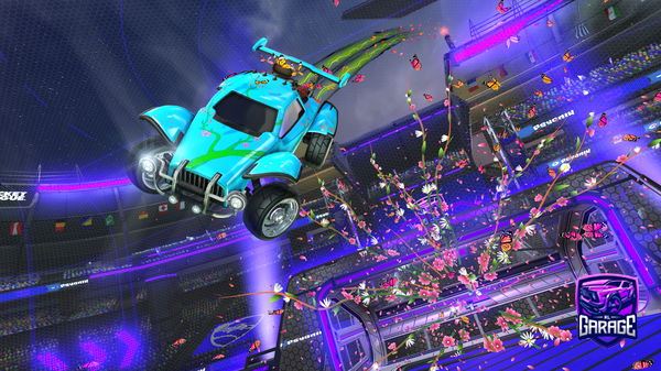 A Rocket League car design from 4L1