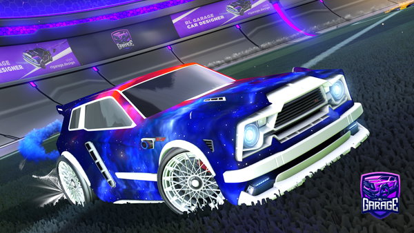 A Rocket League car design from ZeeGee