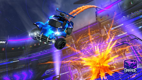A Rocket League car design from Portadelaide911