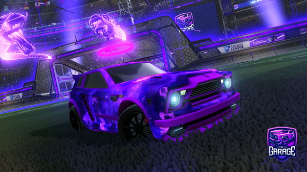 A Rocket League car design from bubbelspl