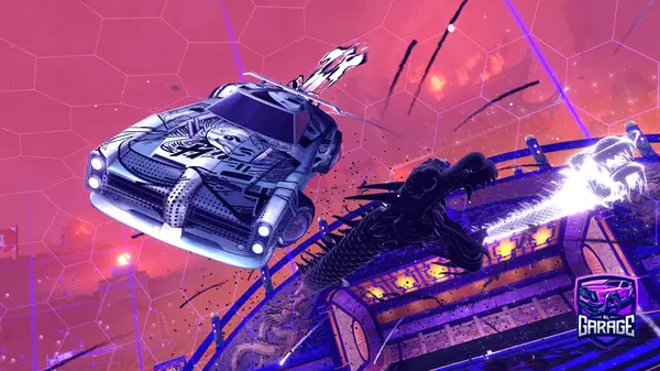 A Rocket League car design from Therunningman123