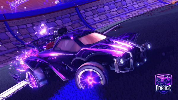 A Rocket League car design from abspielen