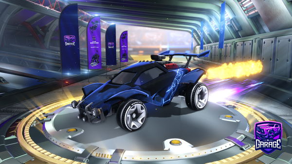 A Rocket League car design from xThxnderz