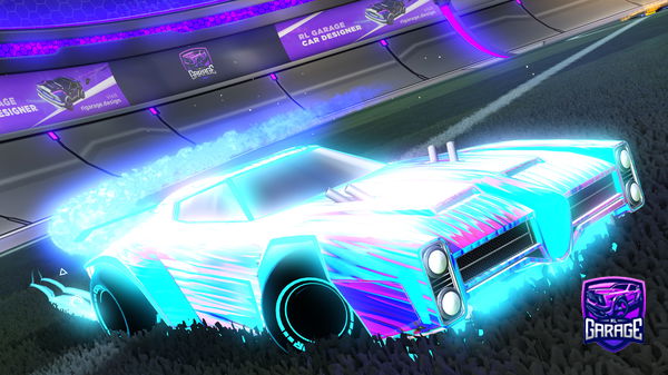 A Rocket League car design from strykerredbull11