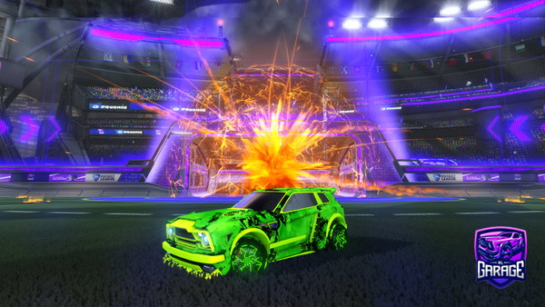 A Rocket League car design from Lay69