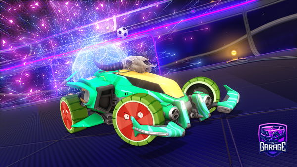 A Rocket League car design from Riccardo13