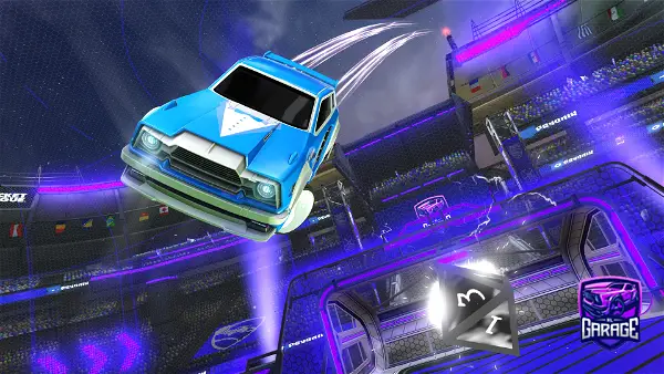 A Rocket League car design from hkfhb