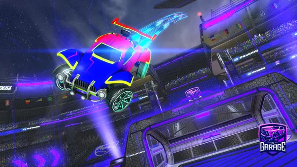 A Rocket League car design from gamefile2