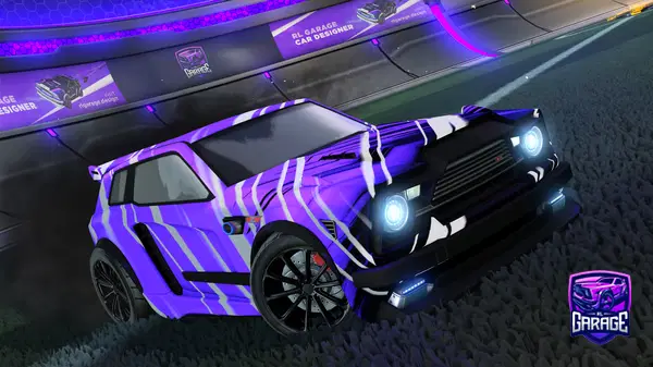 A Rocket League car design from leonprimer