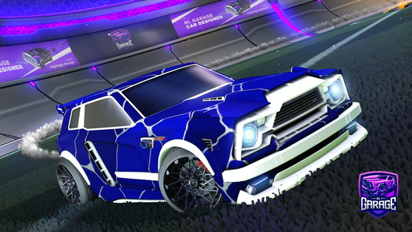 A Rocket League car design from Darysky0