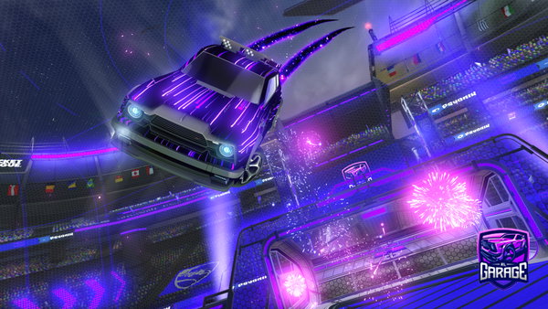 A Rocket League car design from MrFox0608