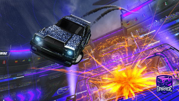 A Rocket League car design from XoTaka
