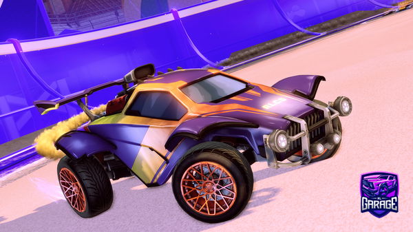 A Rocket League car design from XenoWhit