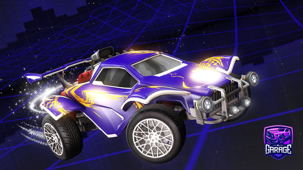 A Rocket League car design from finnburns