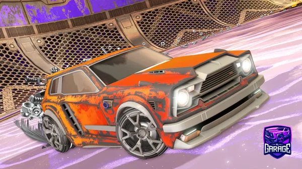 A Rocket League car design from PWRStrix