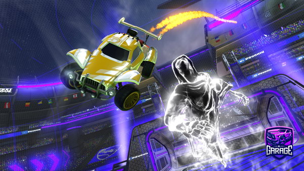 A Rocket League car design from Hudson11