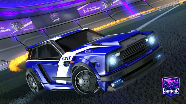 A Rocket League car design from raze_Nervieger