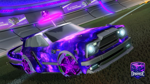 A Rocket League car design from AlexCold6