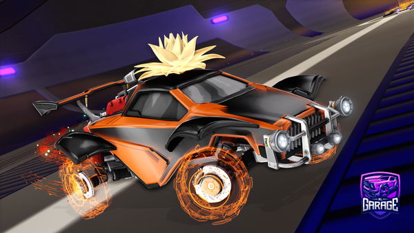 A Rocket League car design from ProfessorFrizzle