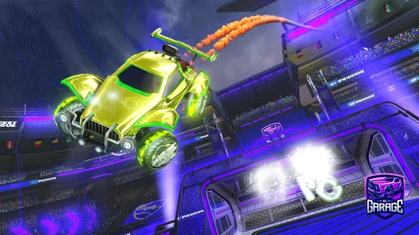 A Rocket League car design from Eltaf