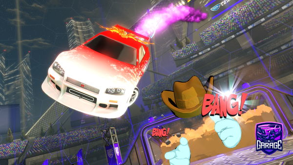 A Rocket League car design from ElAgusPro87