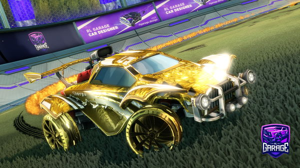 A Rocket League car design from GAMEFISH